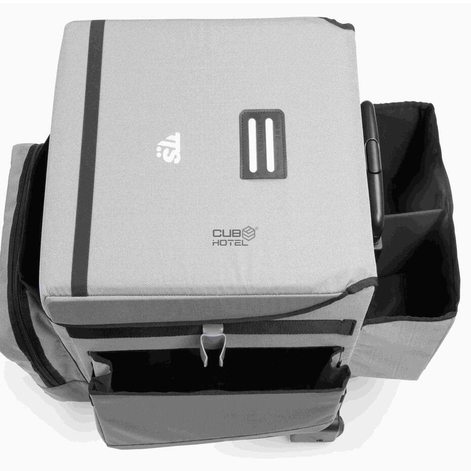 Coche Housekeeping Gris Portátil H-Cube Basic